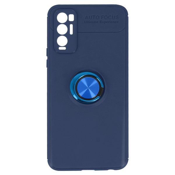 Avizar  Cover Oppo Find X3 Neo Anello Blu 
