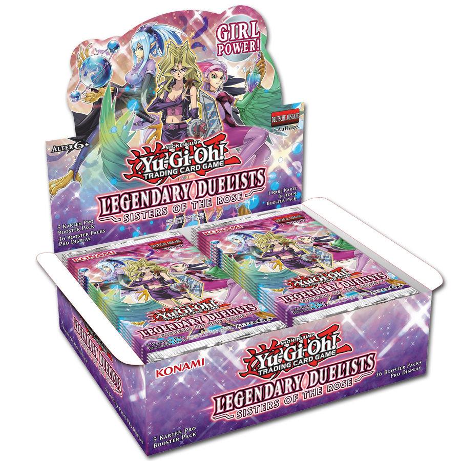 Image of Legendary Duelist Sisters of the Rose Booster Display - DE