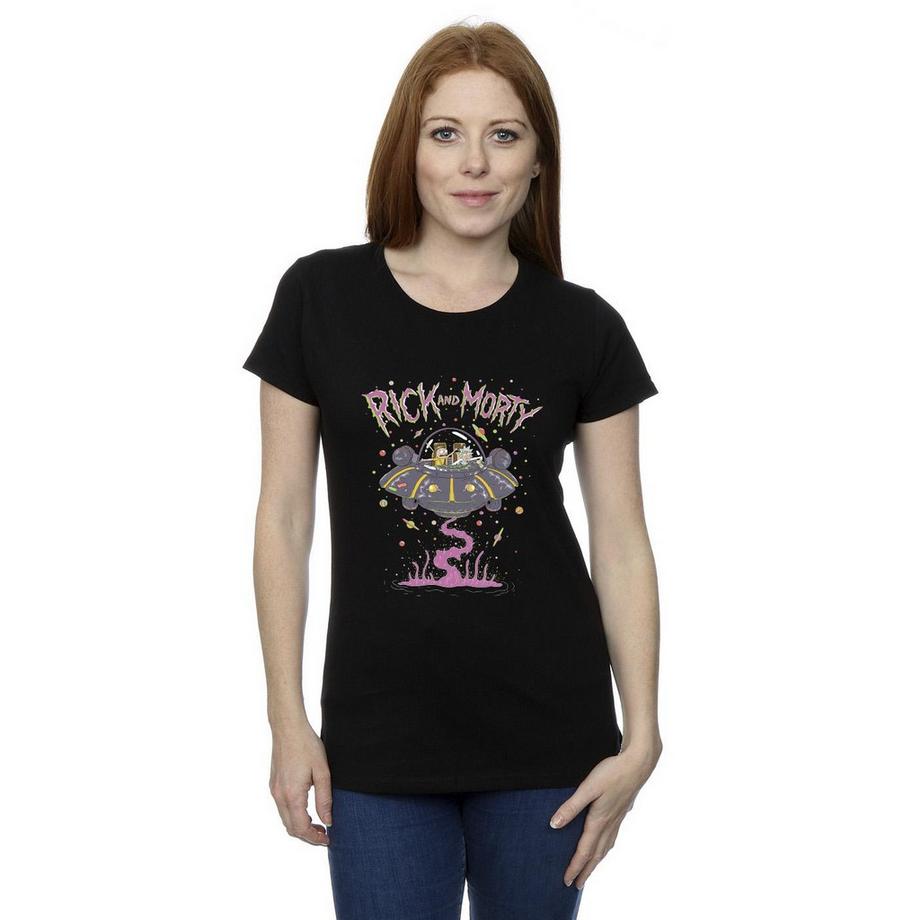 Rick And Morty Rick and Morty Grafikdruck T-Shirt  