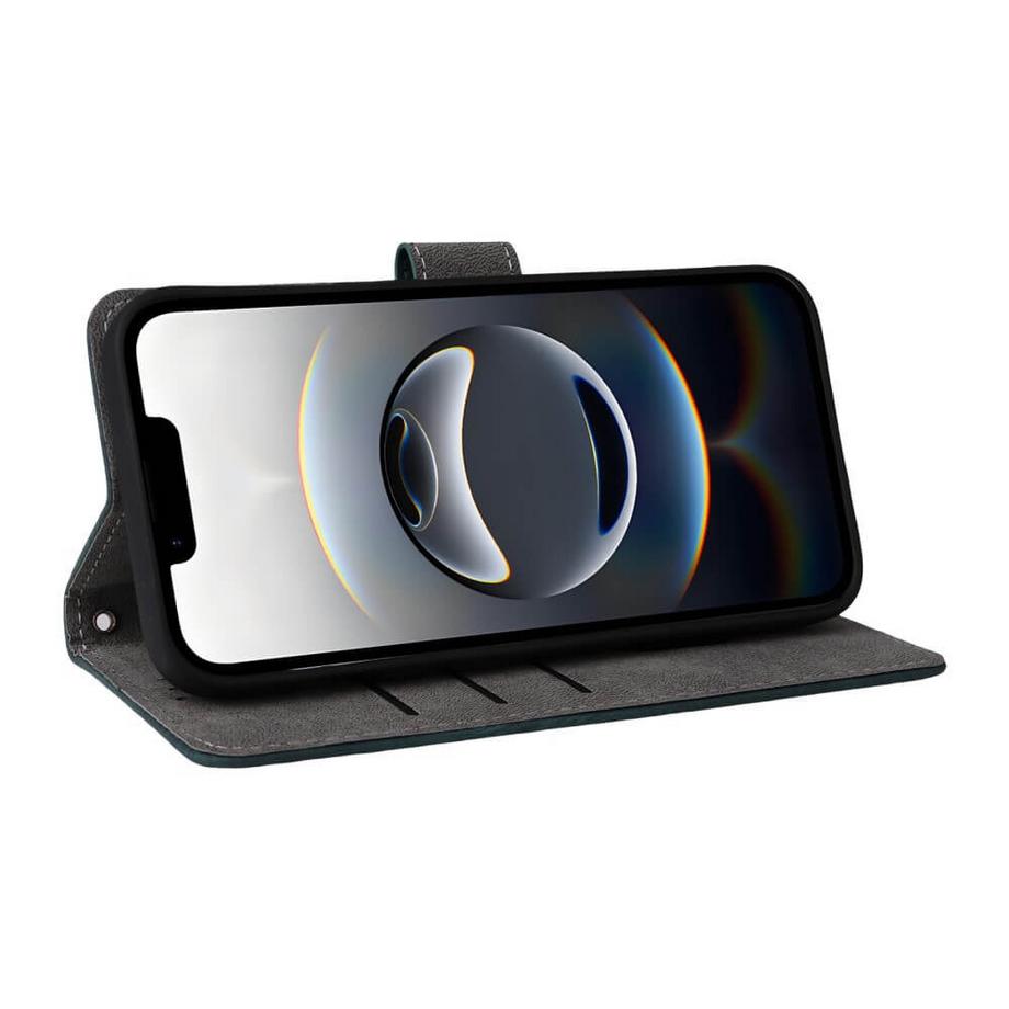 Cover-Discount  iPhone 17e / 16e - Ledertasche mit RFID Blocker 