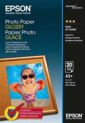 Image of Photo Paper Glossy A3+ S042535 InkJet 200g 20 Blatt Photo Paper Glossy A3+ S042535 InkJet 200g 20 Blatt