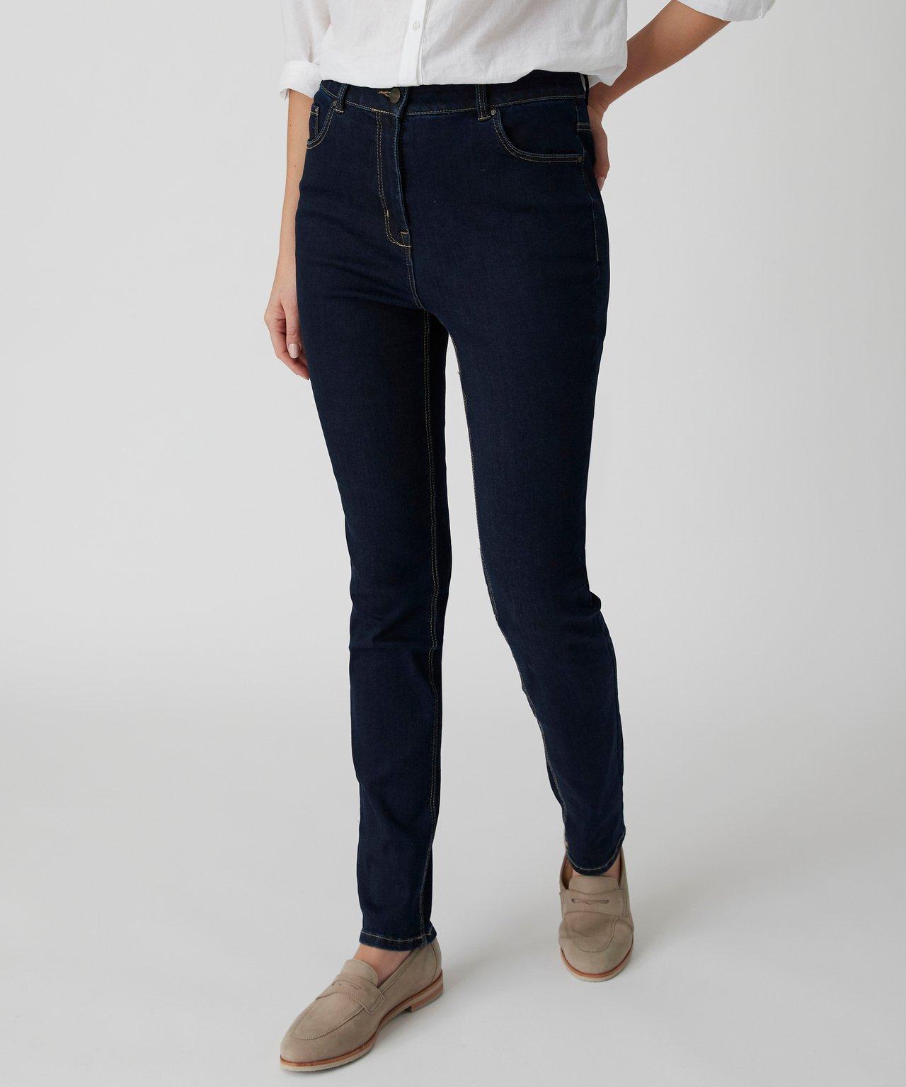 Image of Slim-jeans, Perfect Fit By . Damen Blau 38
