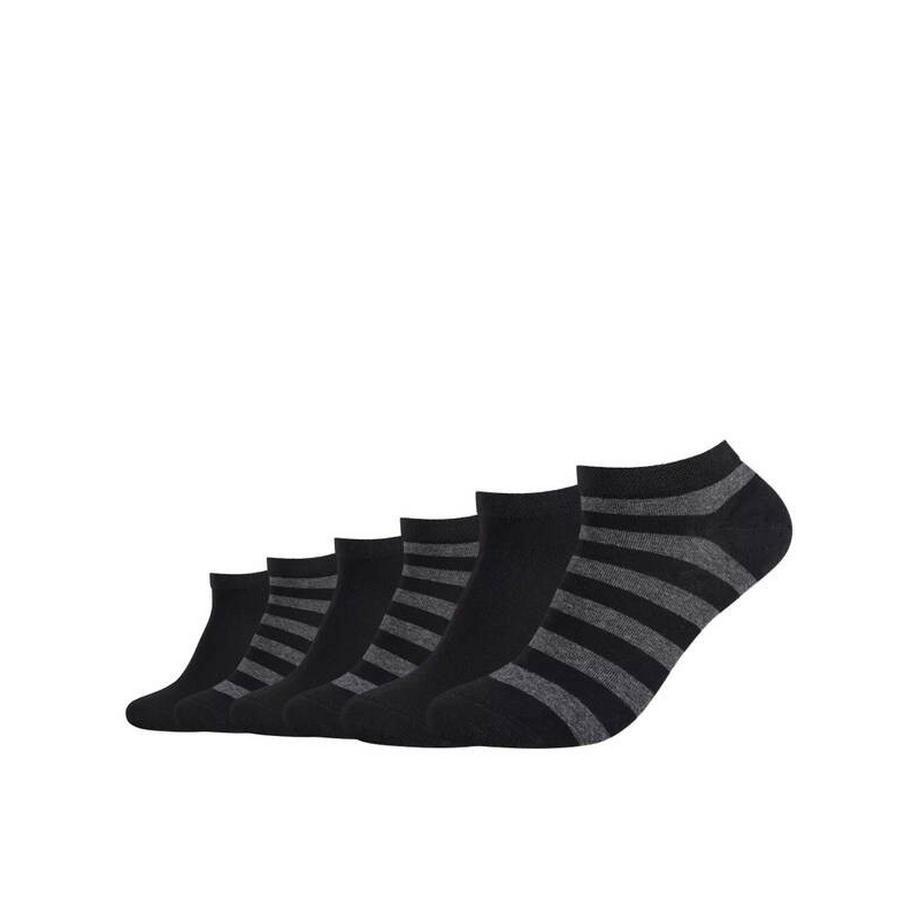 camano Ca-Soft Stripes Chaussettes Sneaker Lot de 6  