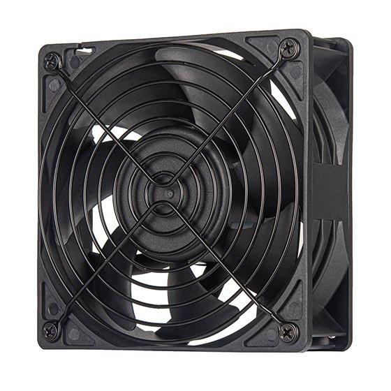 SilverStone  FHS 120X Case per computer Ventilatore 12 cm Nero 1 pz 