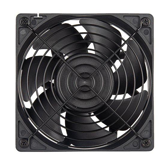 SilverStone  FHS 120X Computergehäuse Ventilator 12 cm Schwarz 1 Stück(e) 