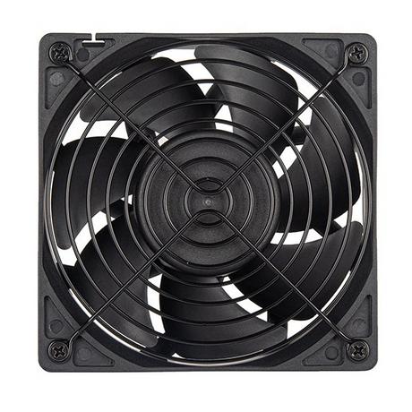 SilverStone  FHS 120X Boitier PC Ventilateur 12 cm Noir 1 pièce(s) 