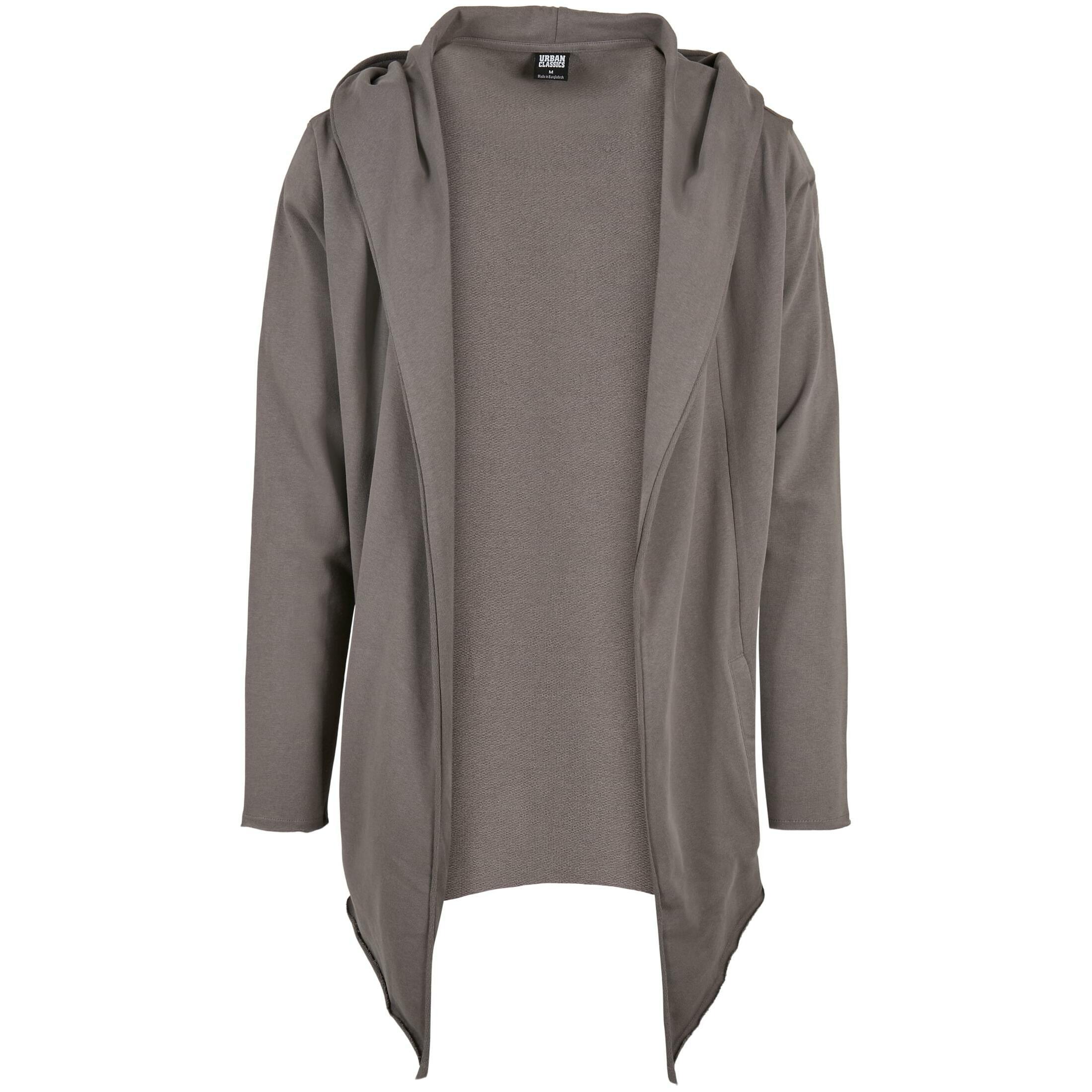 Image of Lange Trickjacke Mit Kapuze Und Offenem Rand Urban Claic Herren S