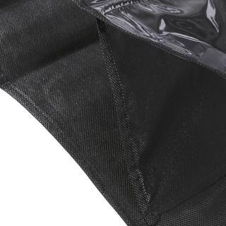 eStore Rangement suspendu à 6 compartiments - Noir  