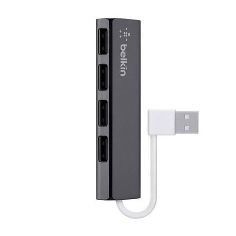 belkin  Hub 4x USB 2.0, tascabile Belkin nero 