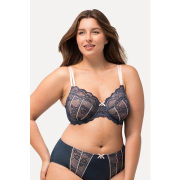 Reggiseno con ferretto, pizzo, spalline doppie e coppa C-E