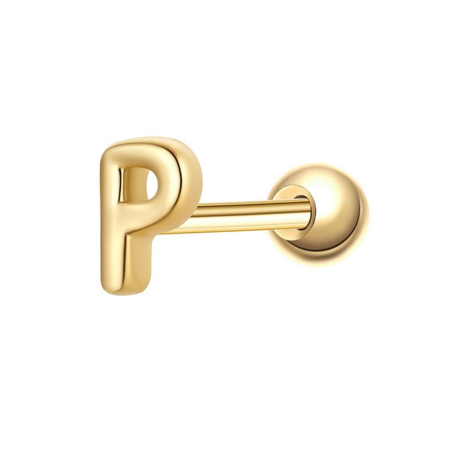 Piercing Buchstabe P