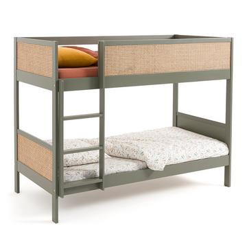 Etagenbett Rohrgeflecht