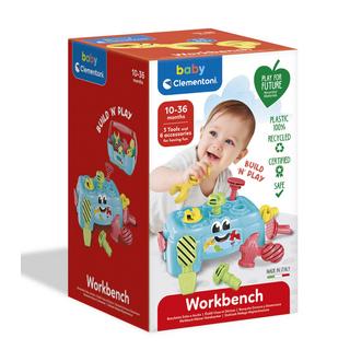 Clementoni  Baby Werkbank (9Teile) 