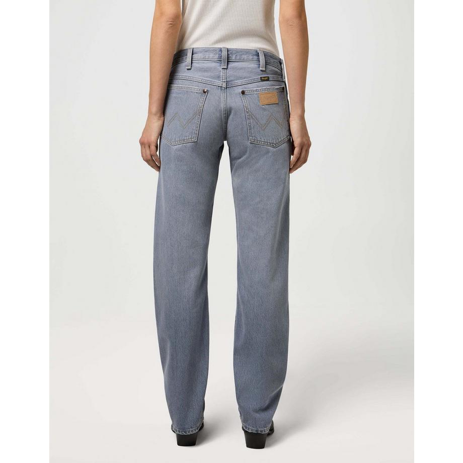 Wrangler Jeans Cowboy Vita Bassa Taglio Dritto  
