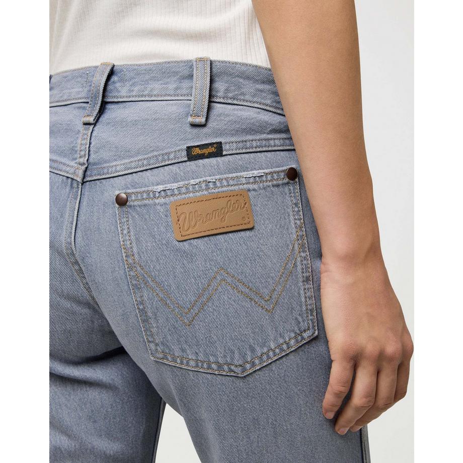 Wrangler Jeans Cowboy Vita Bassa Taglio Dritto  