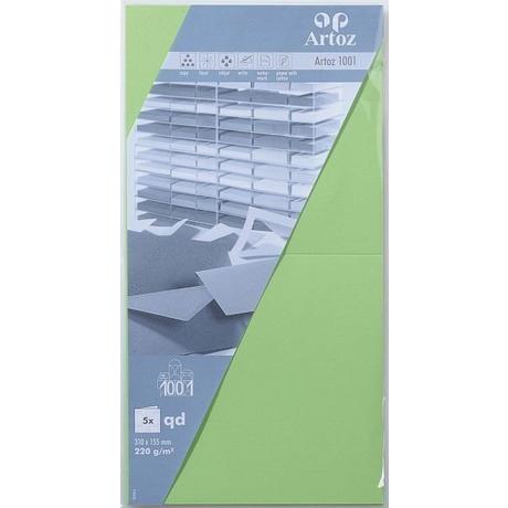 Artoz ARTOZ Karten 1001 310x155mm, 5 Blatt  