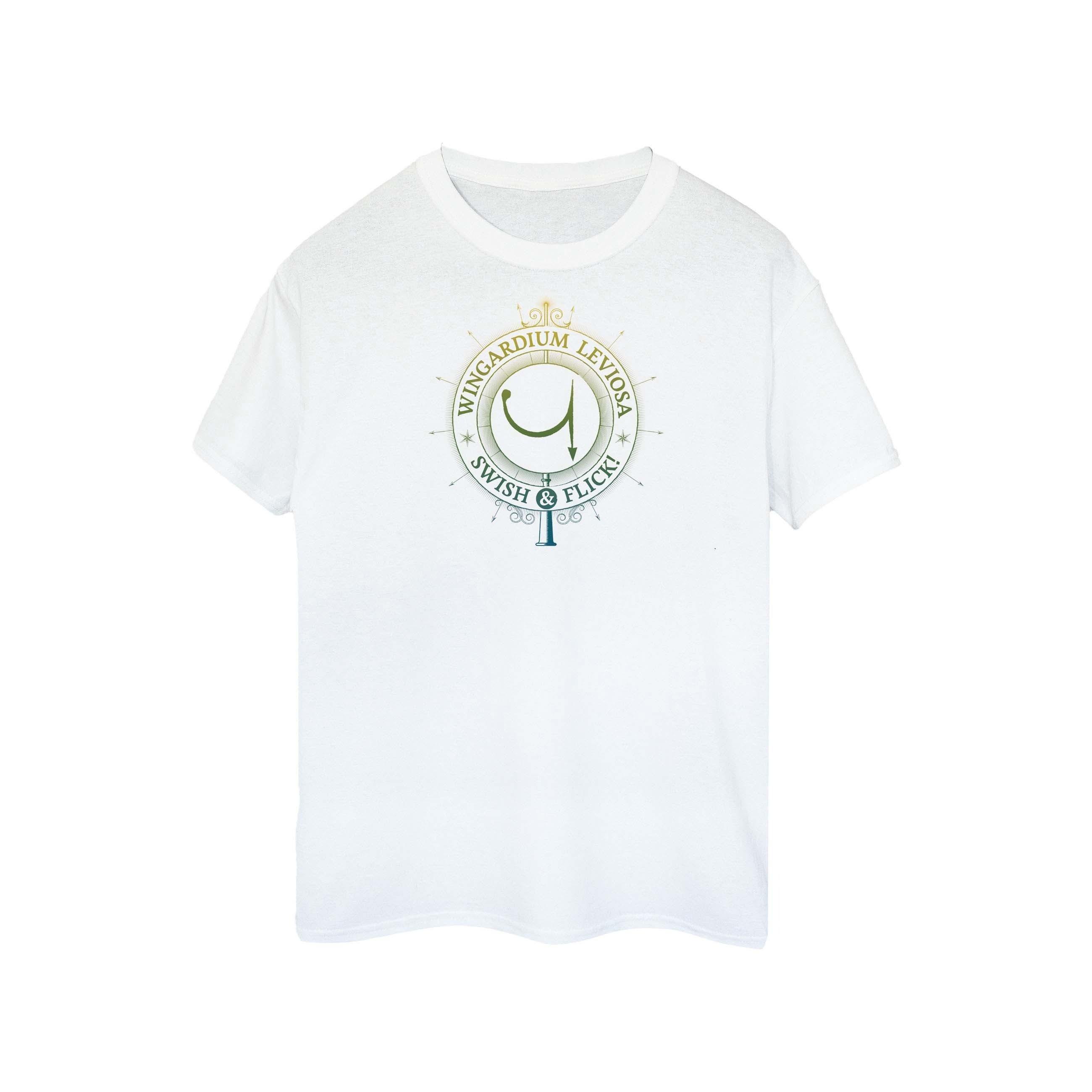 Image of Wingardium Leviosa Tshirt Damen Weiss M
