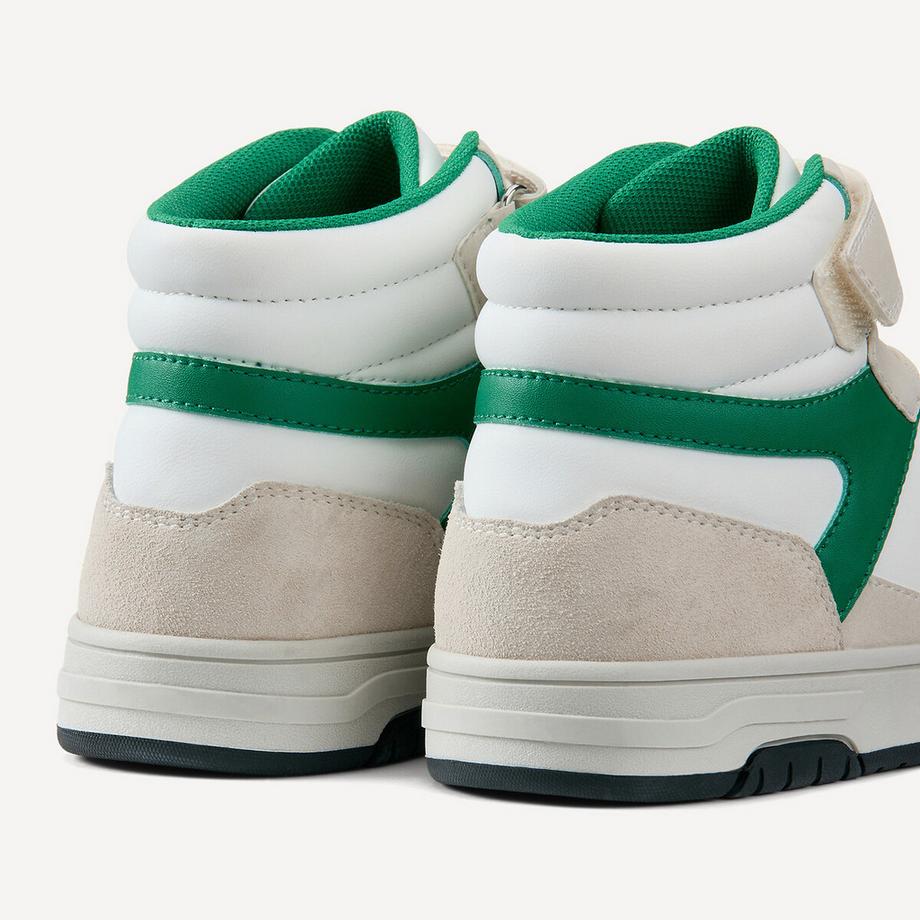 La Redoute Collections Sneakers alte bicolori con lacci elastici  