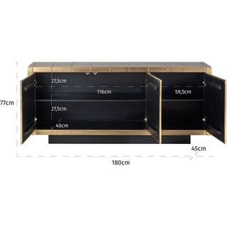 mutoni Sideboard Collada gold 180  