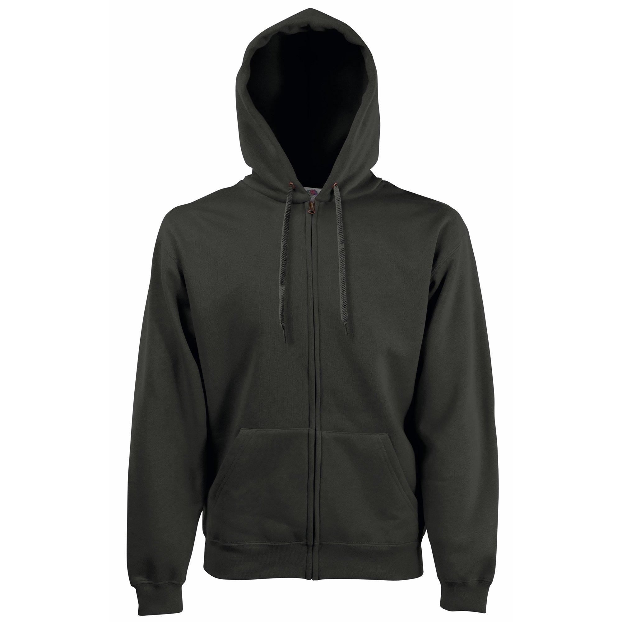 Image of Premium Kapuzenjacke Herren Charcoal Black M