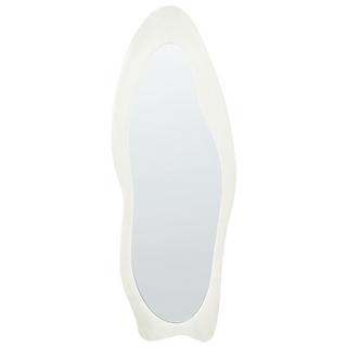 Beliani Miroir en Velours Moderne REIGNY  