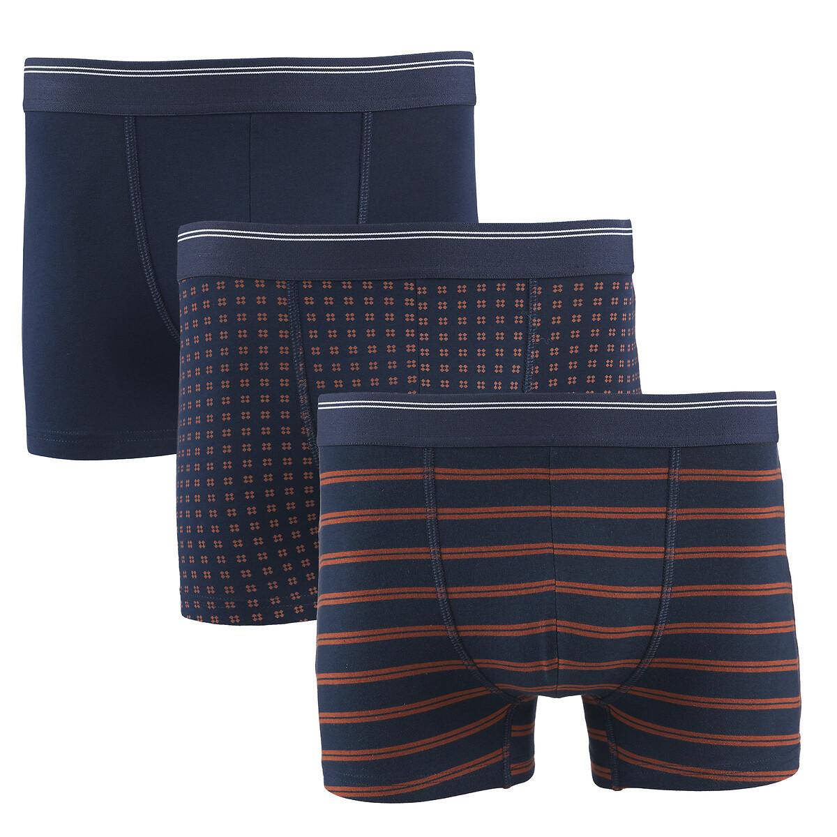 Image of 3er-pack Boxerpants Herren Blau XL