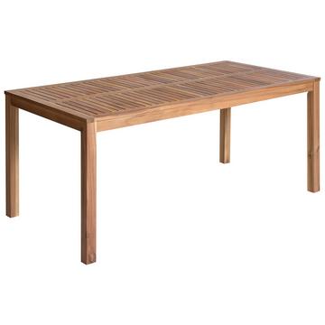 Table de salle à manger de jardin en Bois d'acacia certifié FSC® Rustique OMBRIANO