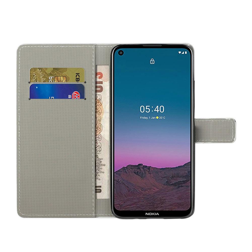 Cover-Discount  Nokia 5.4 - Leder Hülle 