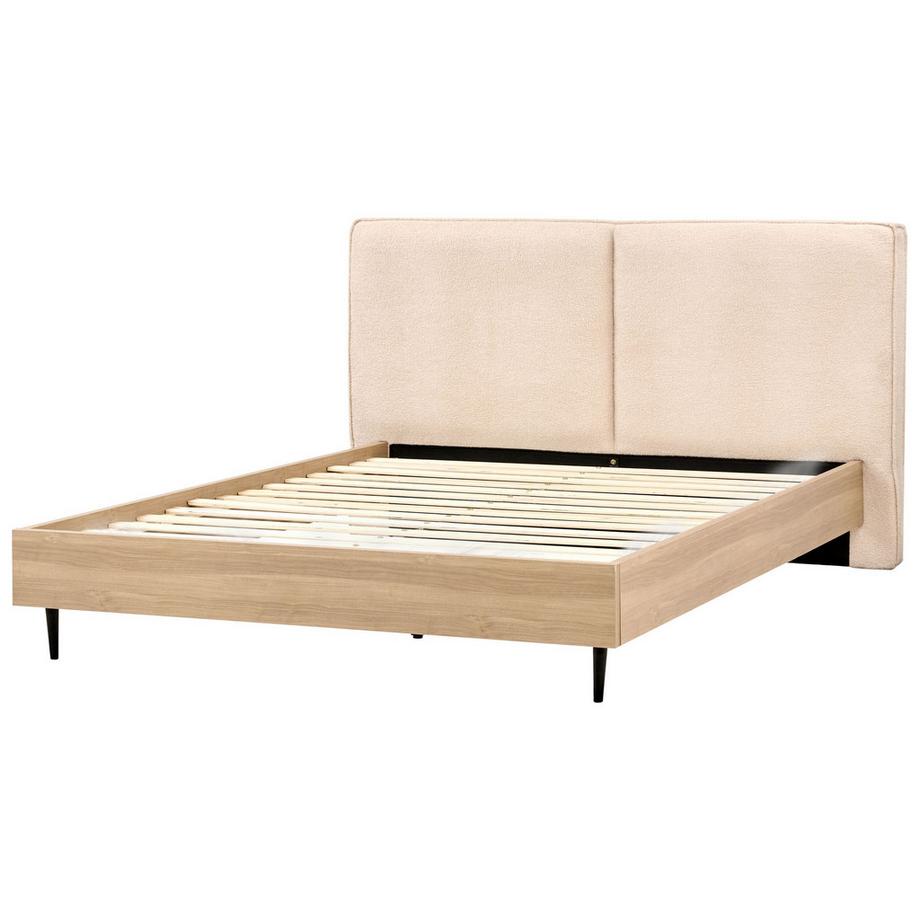 Beliani Letto en Bouclé Classico IZERNORE  