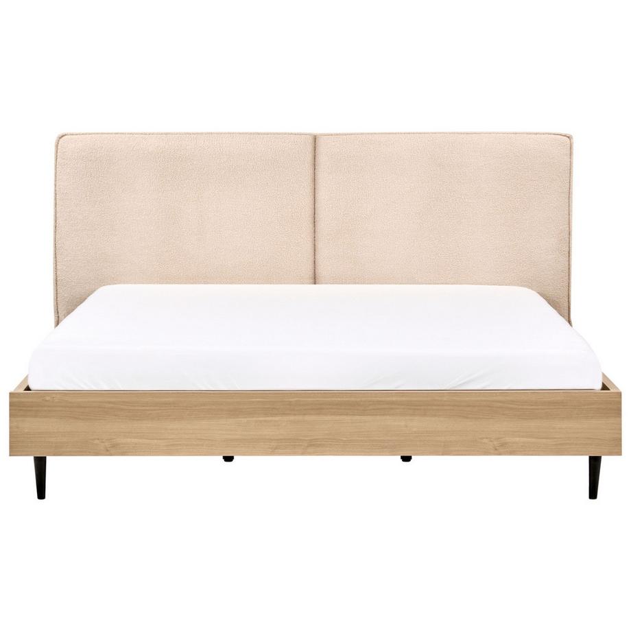 Beliani Letto en Bouclé Classico IZERNORE  