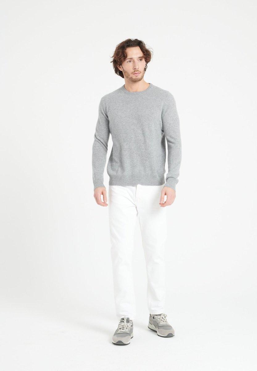 Studio Cashmere8  LUKE 2 Pullover mit Rundhalsausschnitt - 100% Kaschmir 