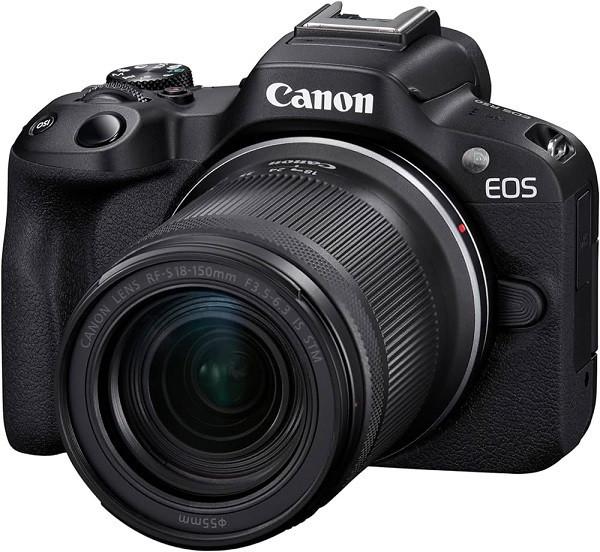 Canon  Canon EOS R50 kit (18-150) Noir (sans adaptateur) 