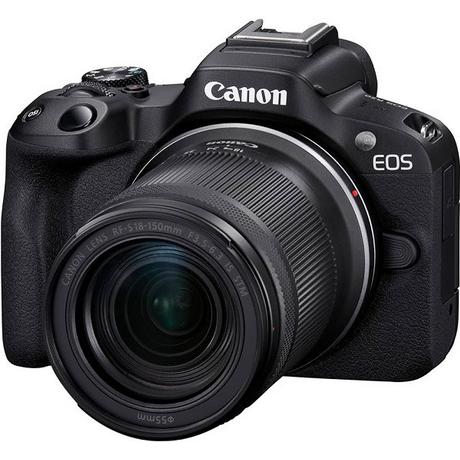 Canon  Canon EOS R50 kit (18-150) Noir (sans adaptateur) 