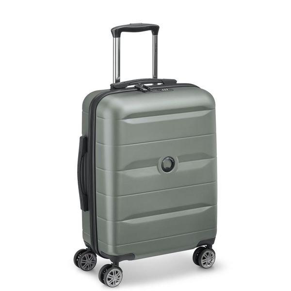 DELSEY  COMETE + VALIGIA TROLLEY CABINA 4 DOPPIE RUOTE SLIM 55 CM 