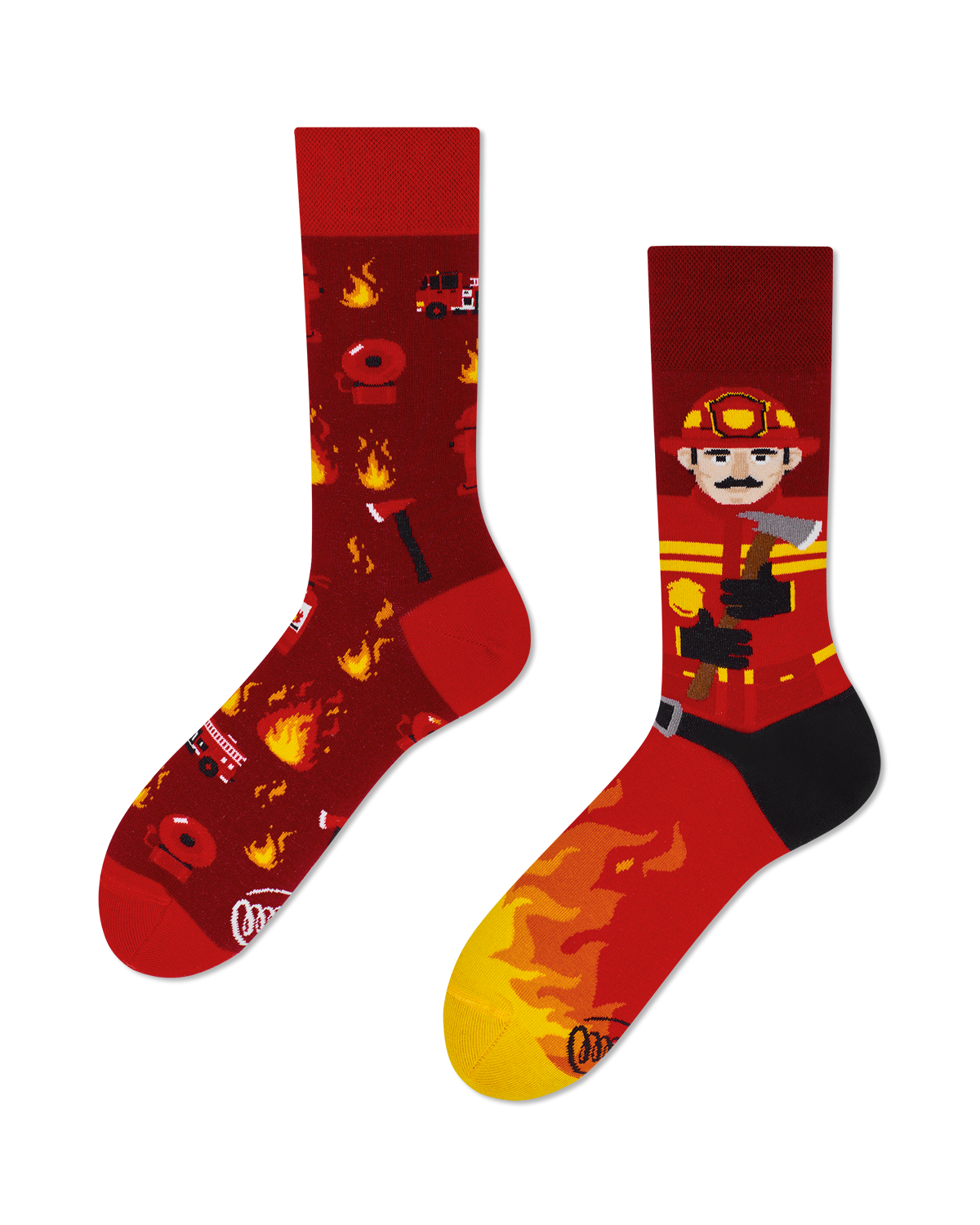 Image of The Fireman Socks - Herren Multicolor 35-38