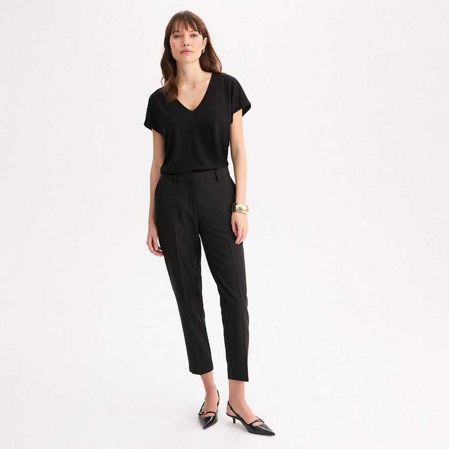 La Redoute Collections V-Ausschnitt T-Shirt  