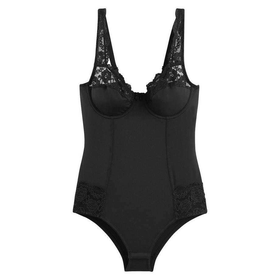 La Redoute Collections Anthea Body in Microfibra e Pizzo  