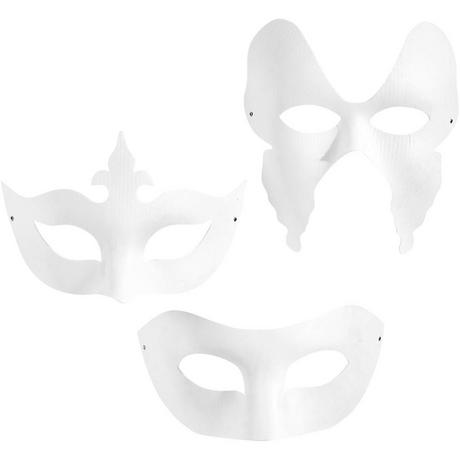 Creativ Company  Masques - Assortiment, harlequin 