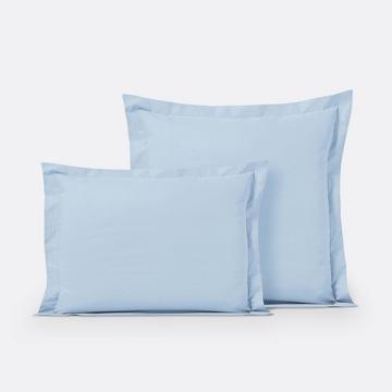 Unifarbener Kissenbezug aus Polybaumwolle mit Stehsaum Scenario