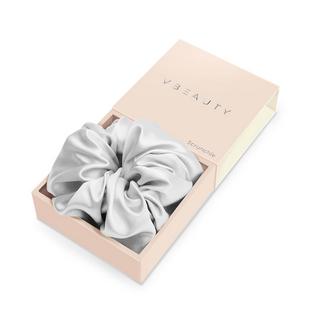 VBEAUTY  Premium Seiden Scrunchie - Creme 