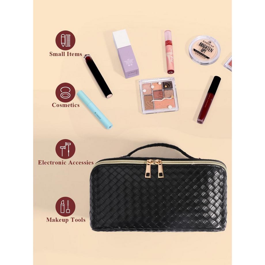 Only-bags.store  Kosmetiktasche Reisetasche Kulturtasche : PU Leder Make Up 