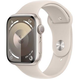 Apple  Apple Watch 9 45mm Sport Starlight (M/L) (MR973) 