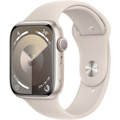 Apple  Apple Watch 9 45mm Starlight Sport(M/L)(MR973) 