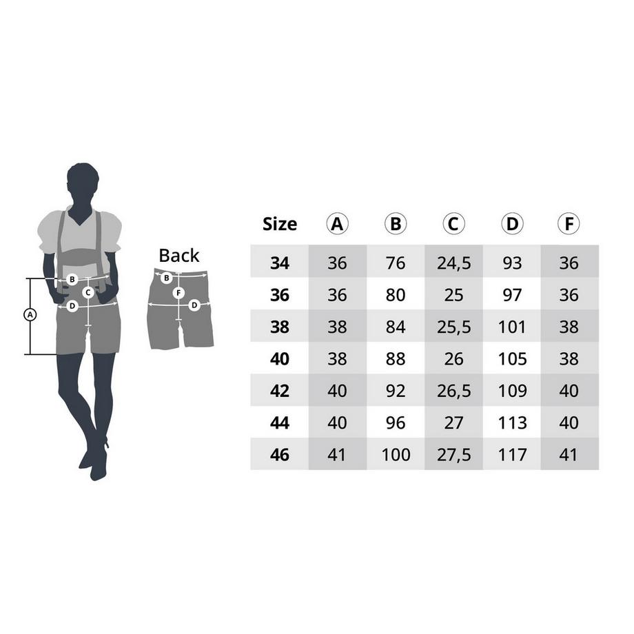 Tectake  Lederhose Jessie 