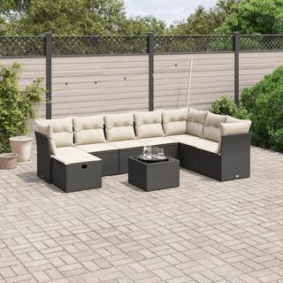 VidaXL Garten sofagarnitur poly-rattan  