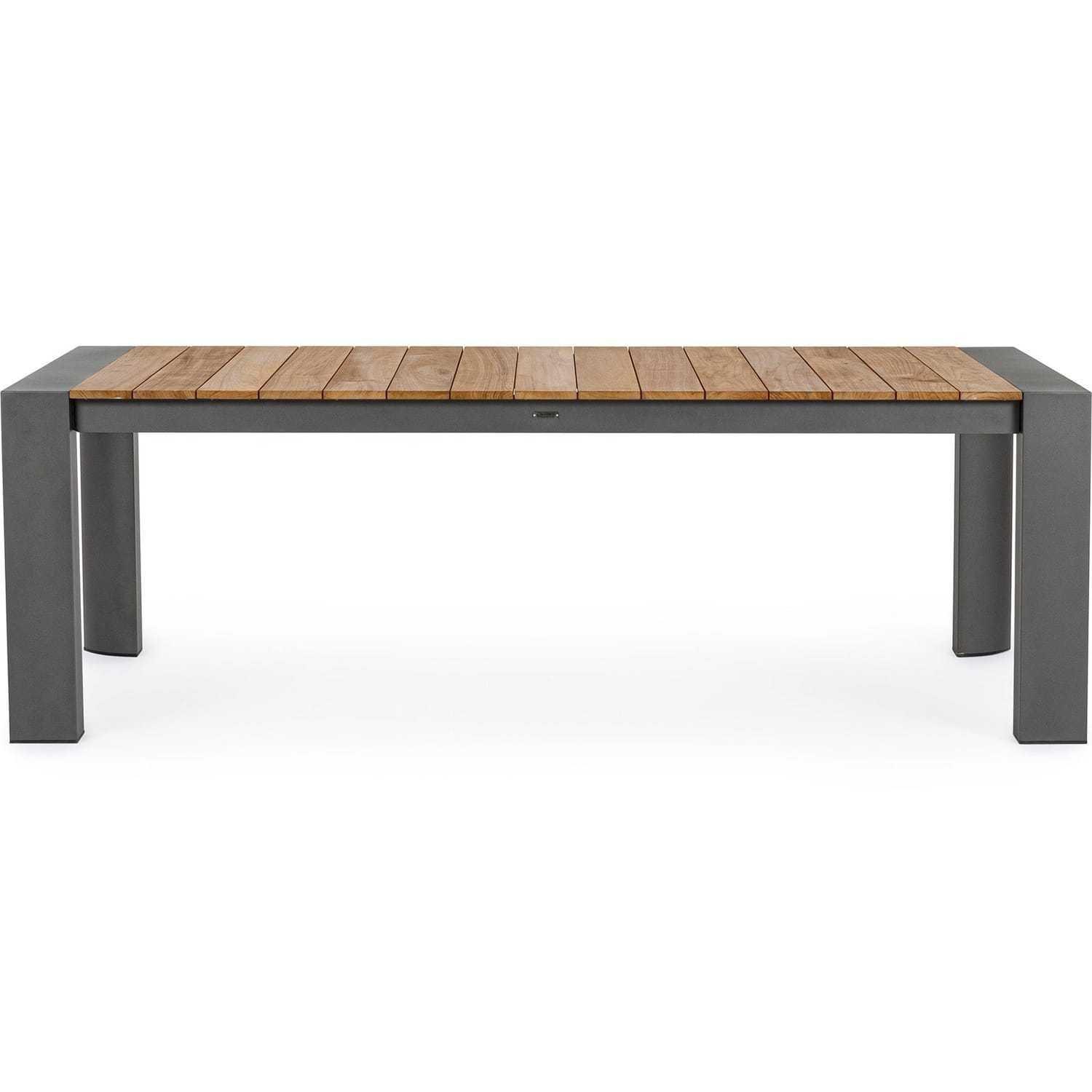 mutoni Table à rallonge de jardin Cameron anthracite 228-294x100  