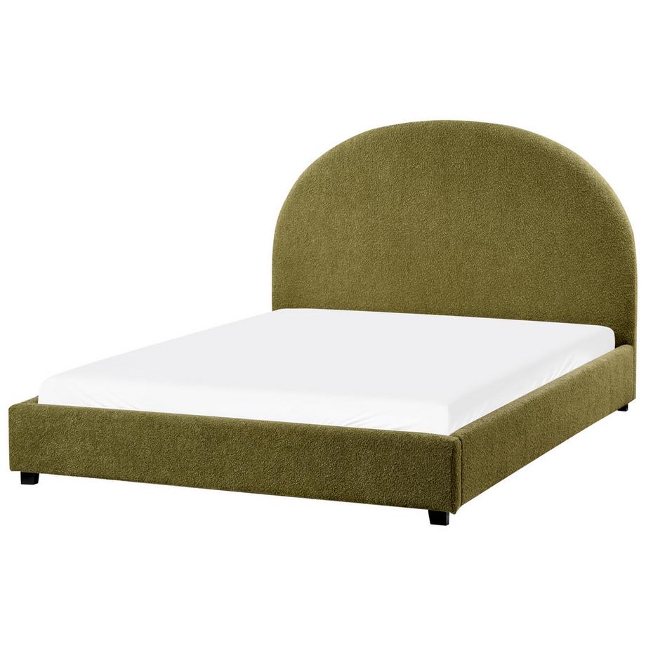 Beliani Wasserbett aus Bouclé  VAUCLUSE  