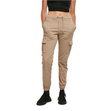 bequeme cargo-jogginghose mit hoher taille damen gt