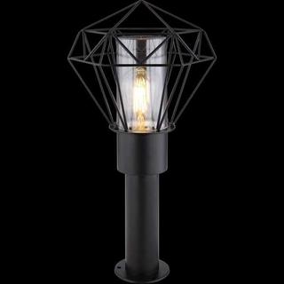 mutoni Lampada da esterno Horace in acciaio inox nero 1xE27 LED  