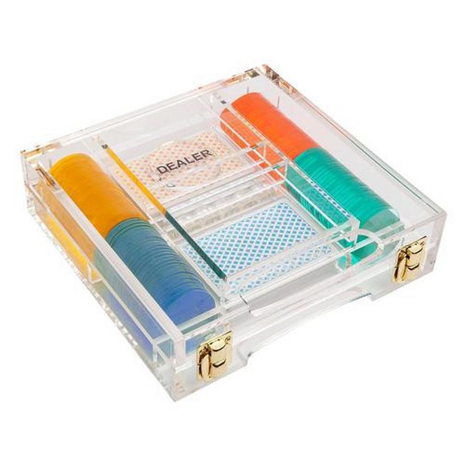 SUNNYLIFE  Set de poker en verre acrylique Sunnylife 